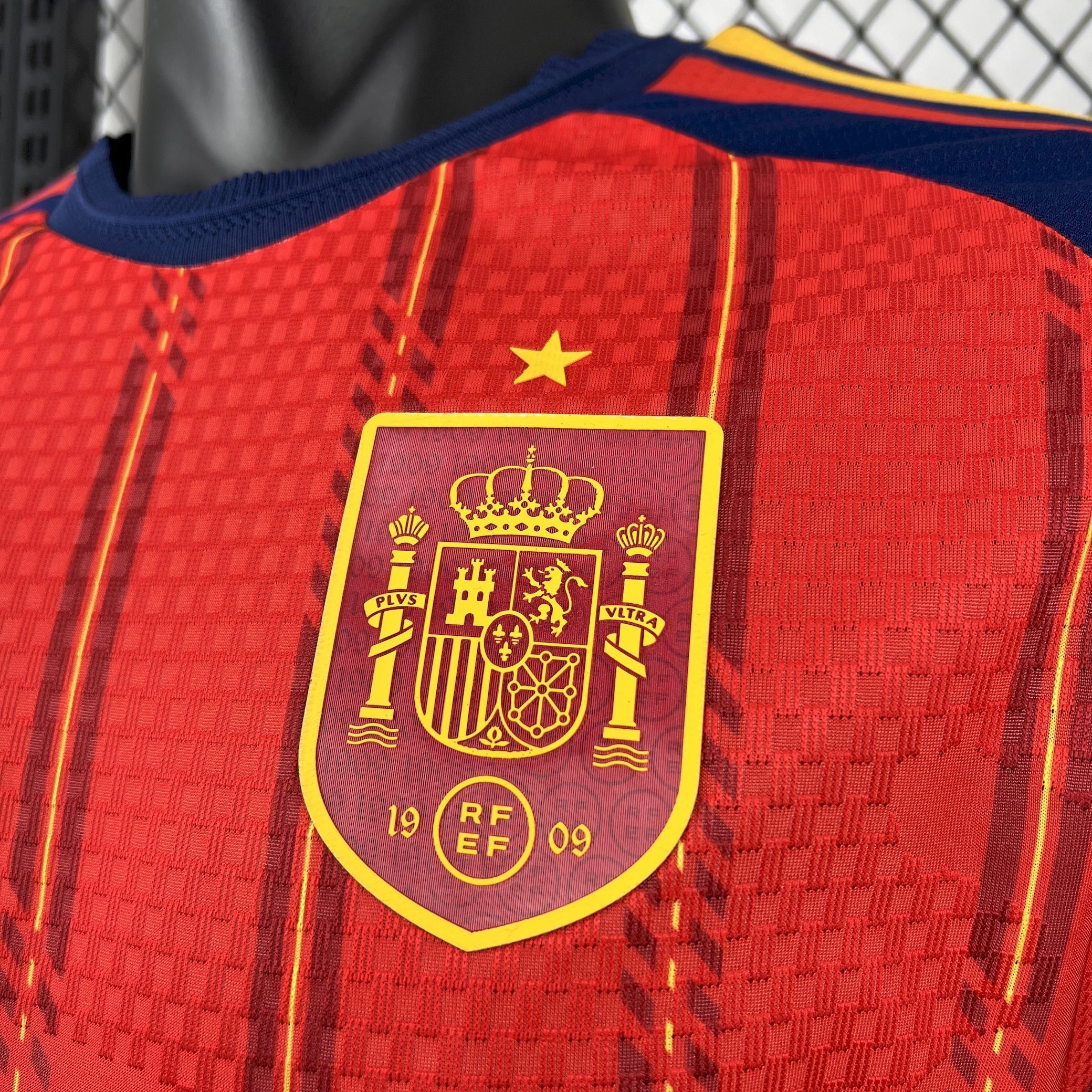2026 Spain Home World Cup Soccer Jersey Authentic Shirt - view 11
