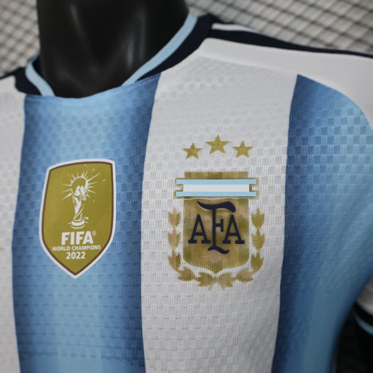 2026 Argentina Home World Cup Player Version Soccer Jersey - view 5