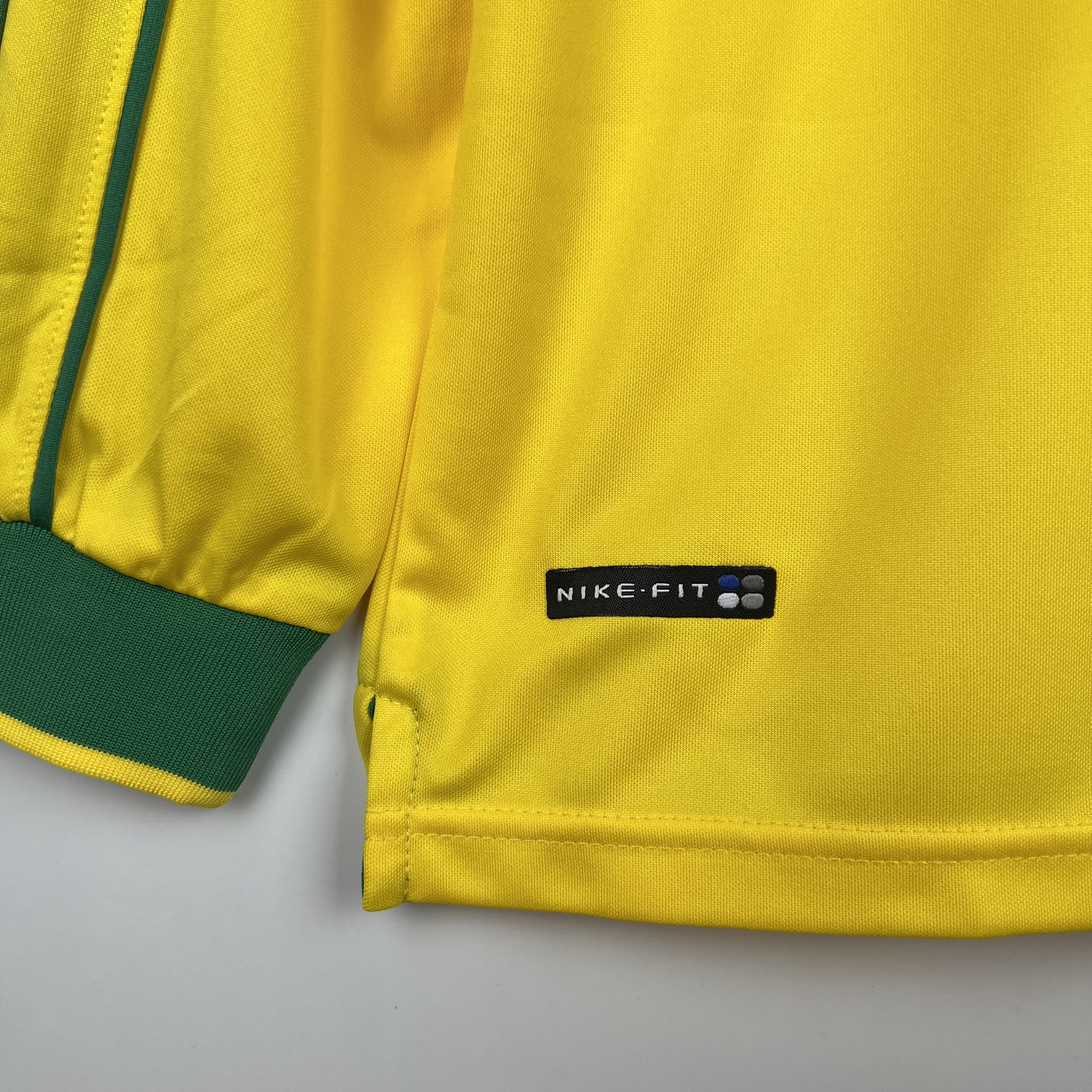 1998 Brazil World Cup Home Retro Jersey Long Sleeve - view 6