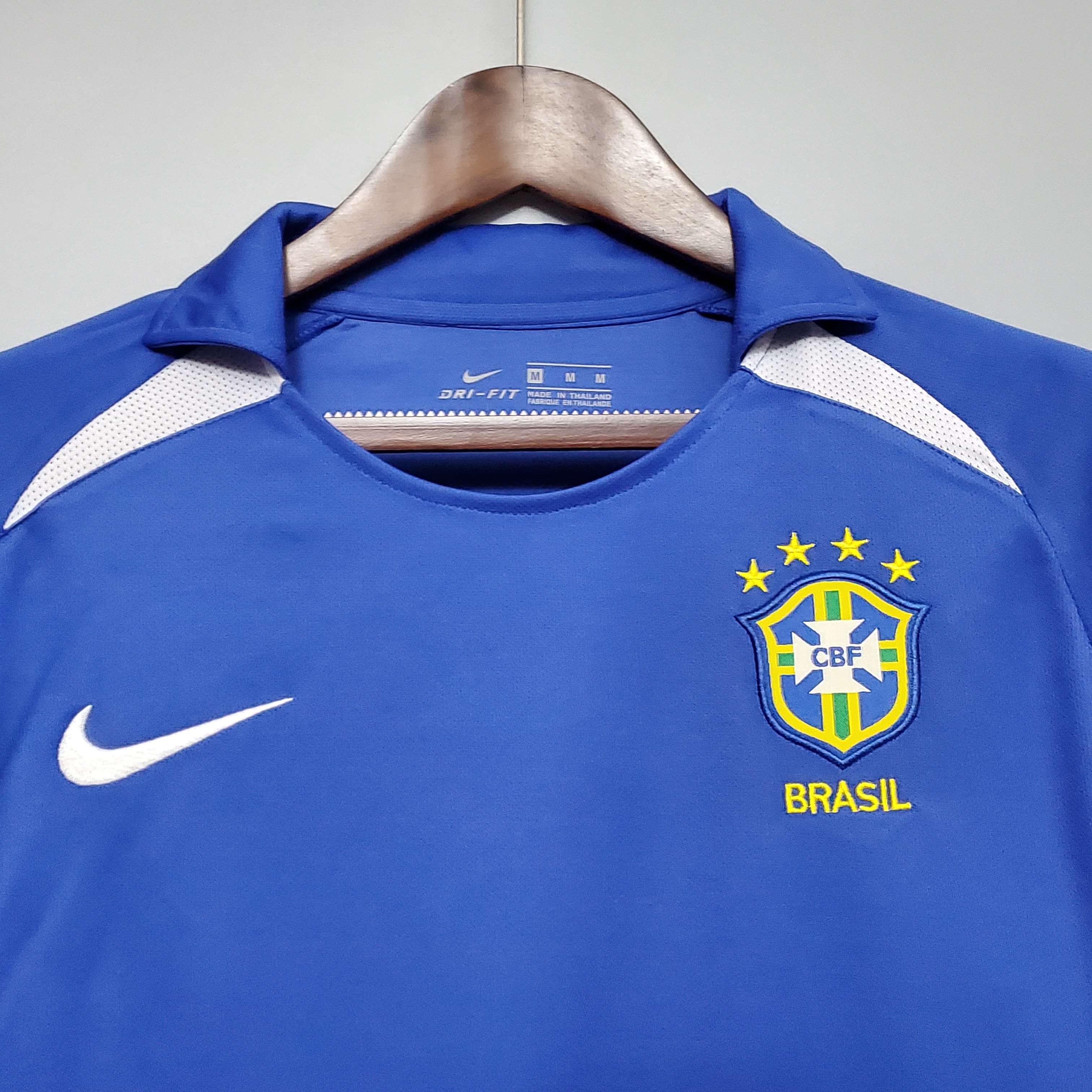 2002 Brazil World Cup Away Retro Jersey - view 8