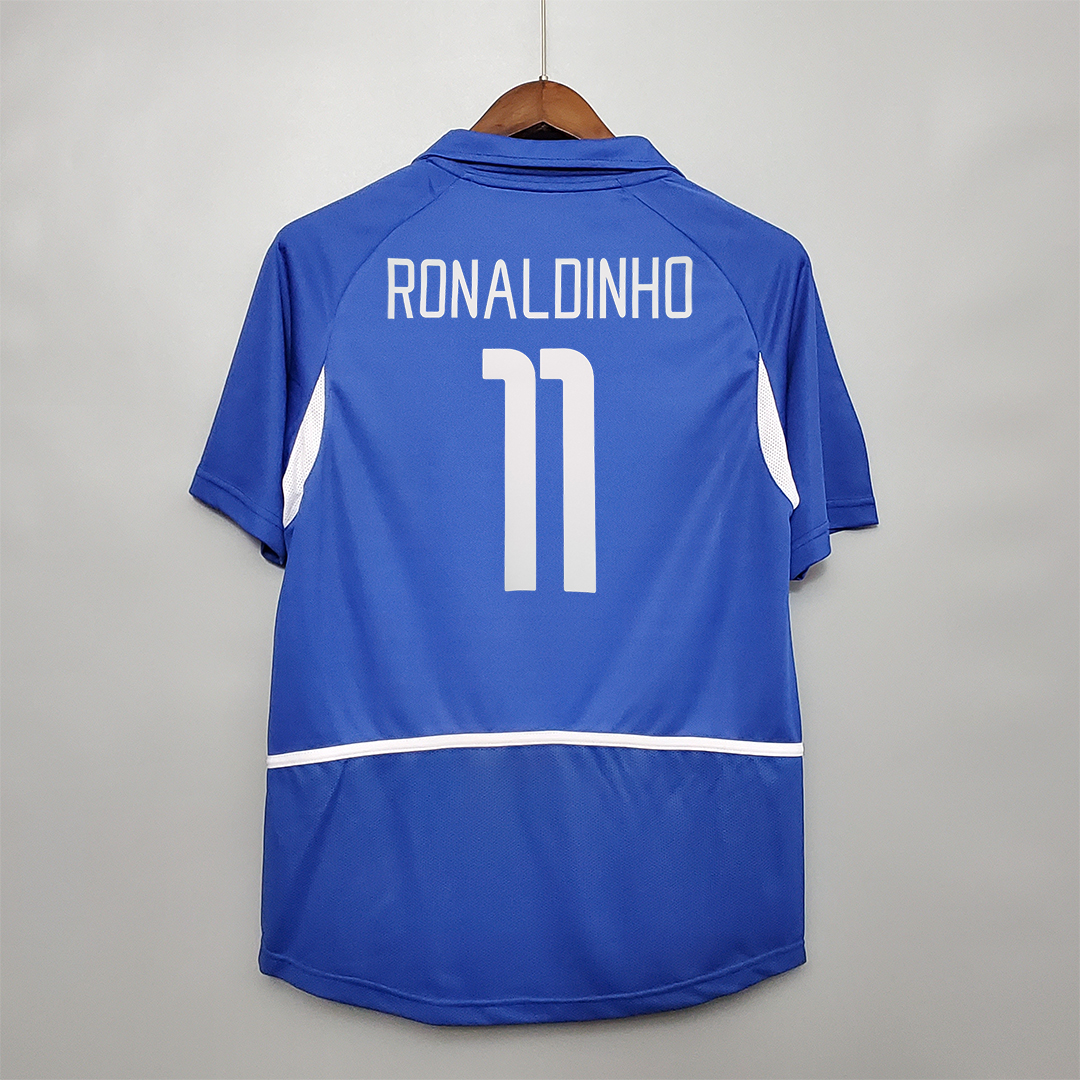 2002 Brazil World Cup Away Retro Jersey - view 10