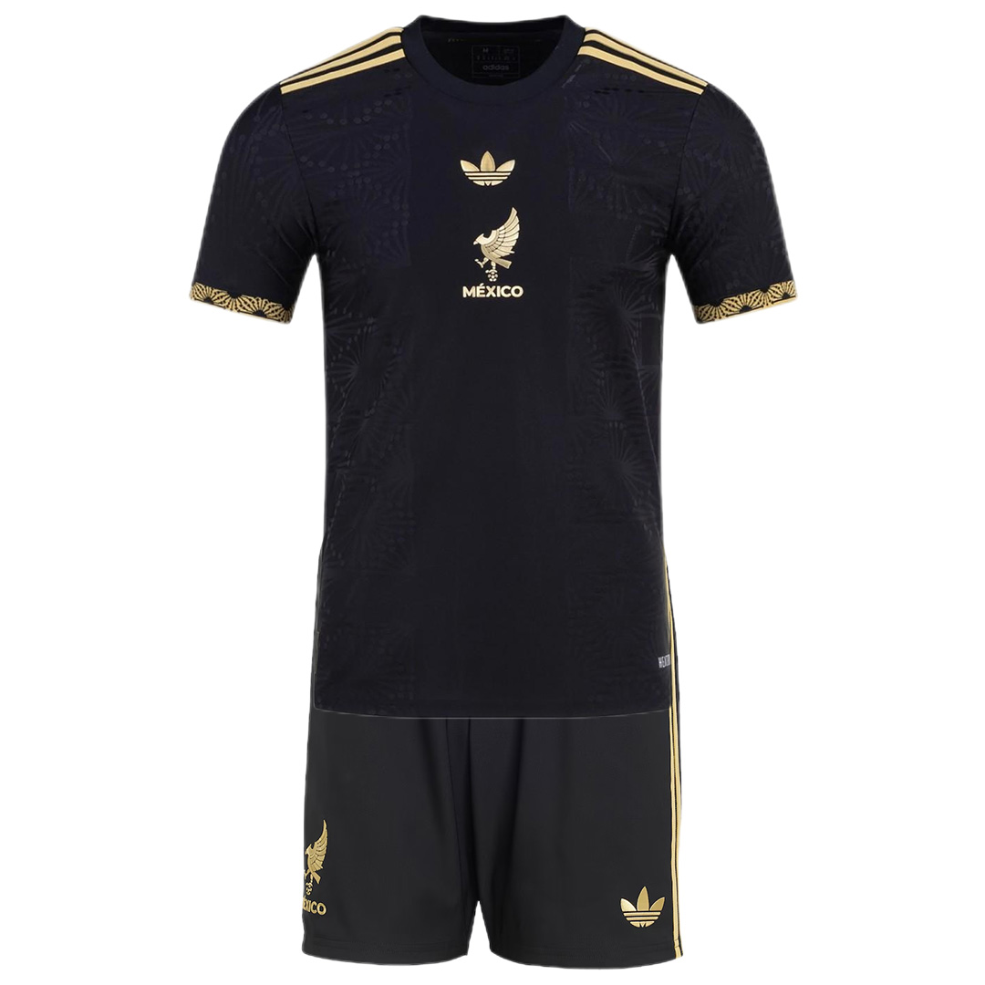 Mexico Third Kids Kit Jersey +Shorts Gold Cup 2025