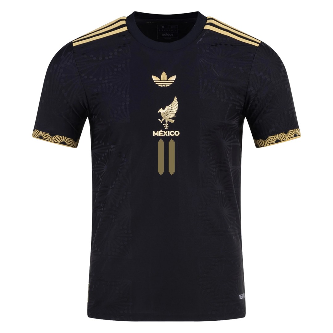 S. GIMENEZ #11 Mexico black Special Player Version Jersey Gold Cup 2025 - view 3