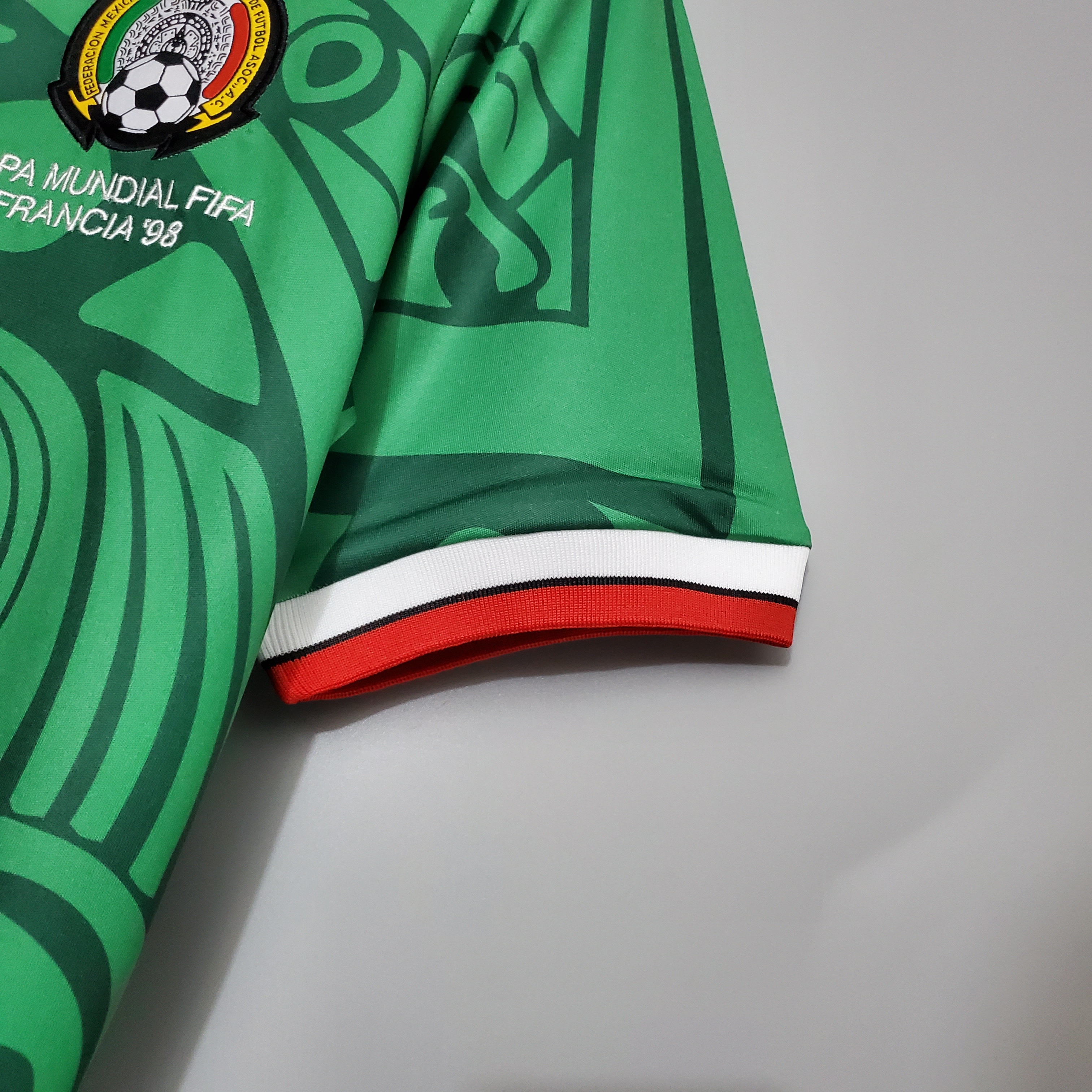 1998 Mexico World Cup Home Retro Jersey - view 6