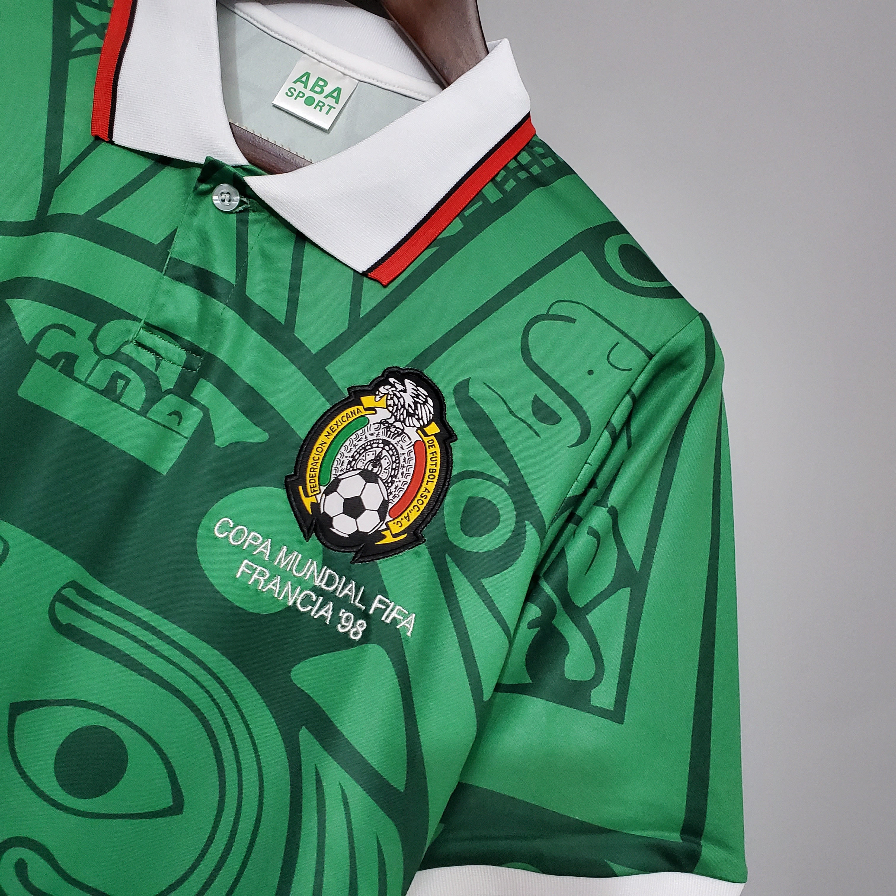 1998 Mexico World Cup Home Retro Jersey - view 8
