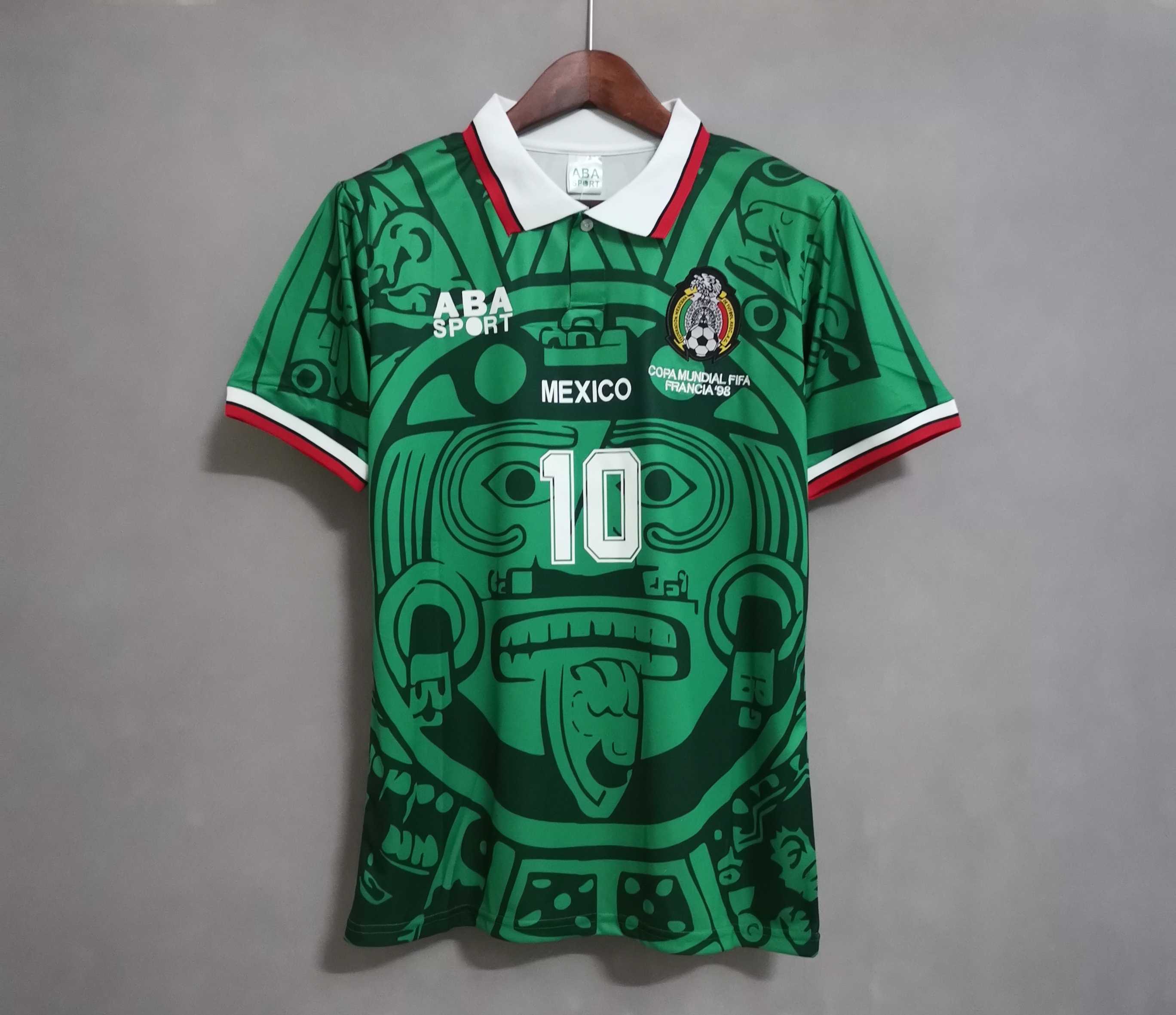 1998 Mexico World Cup Home Retro Jersey - view 11