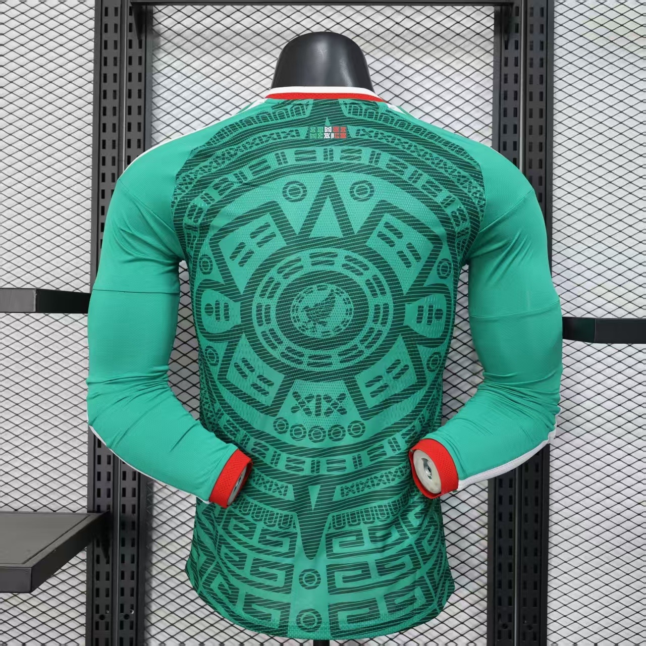 2026 Mexico World Cup Home Soccer Jersey Player Version Long Sleeve - view 3