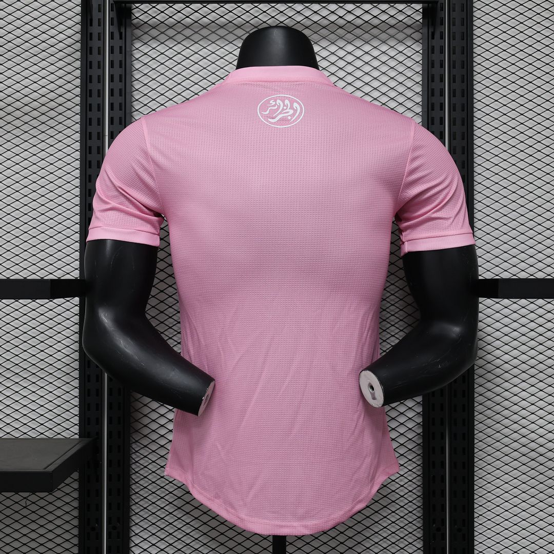 2023 Algeria Pink Player Version Cheap Football Kit - view 3
