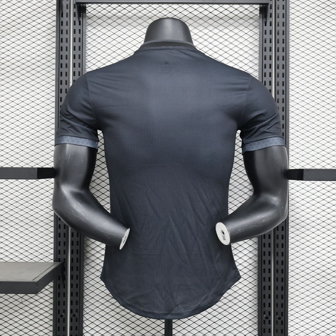 2023 Algeria Black Player Version Cheap Football Kit - view 3