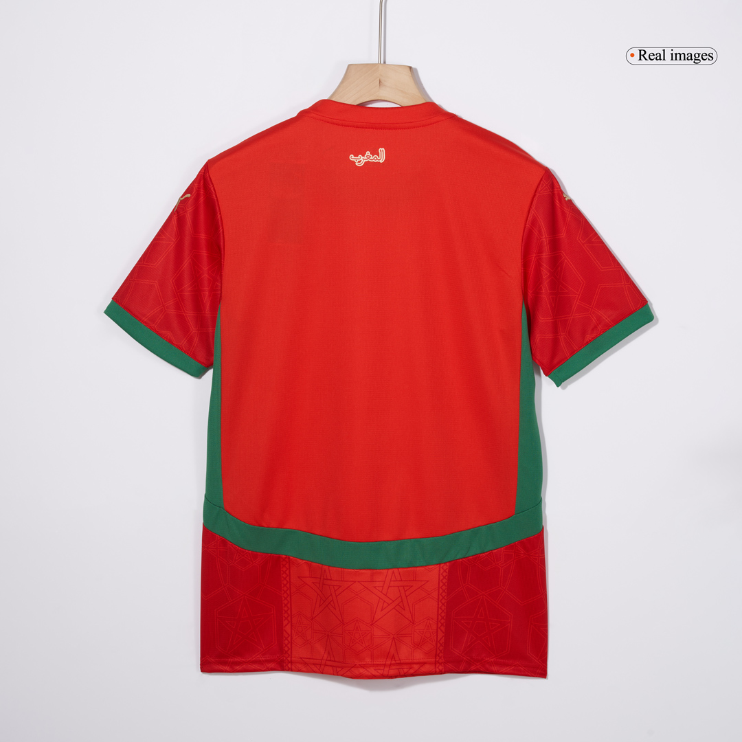 24-25 Morocco Home Soccer Jersey - view 4