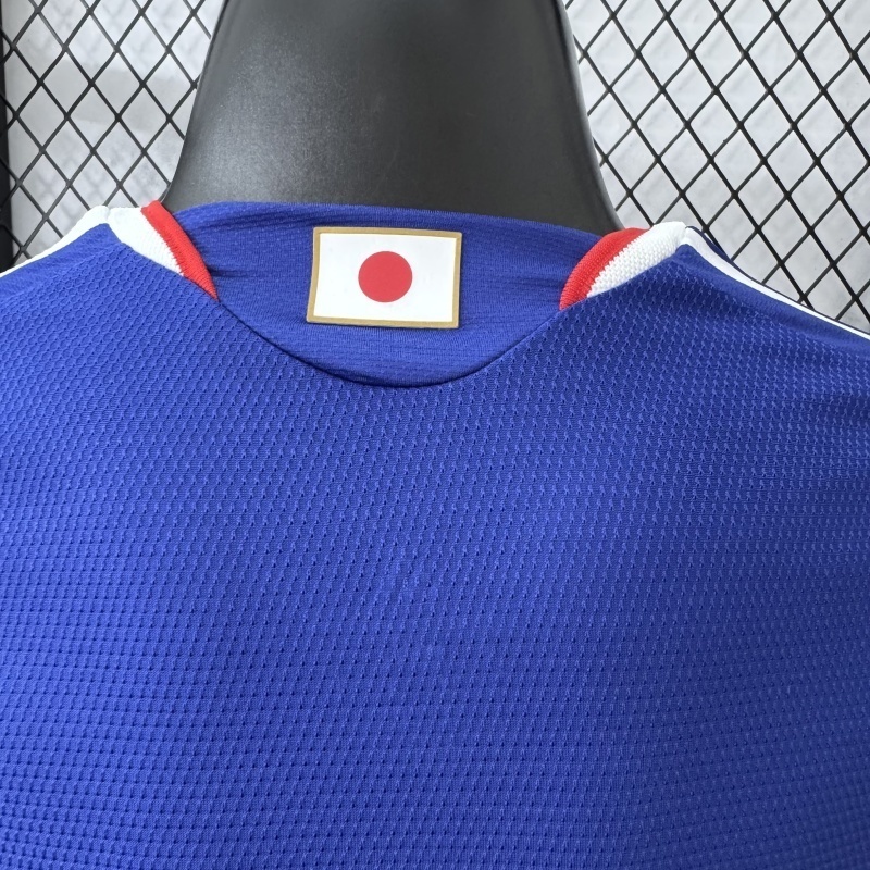 2026 Japan World Cup Home Soccer Jersey Player Edition Long Sleeve - view 10