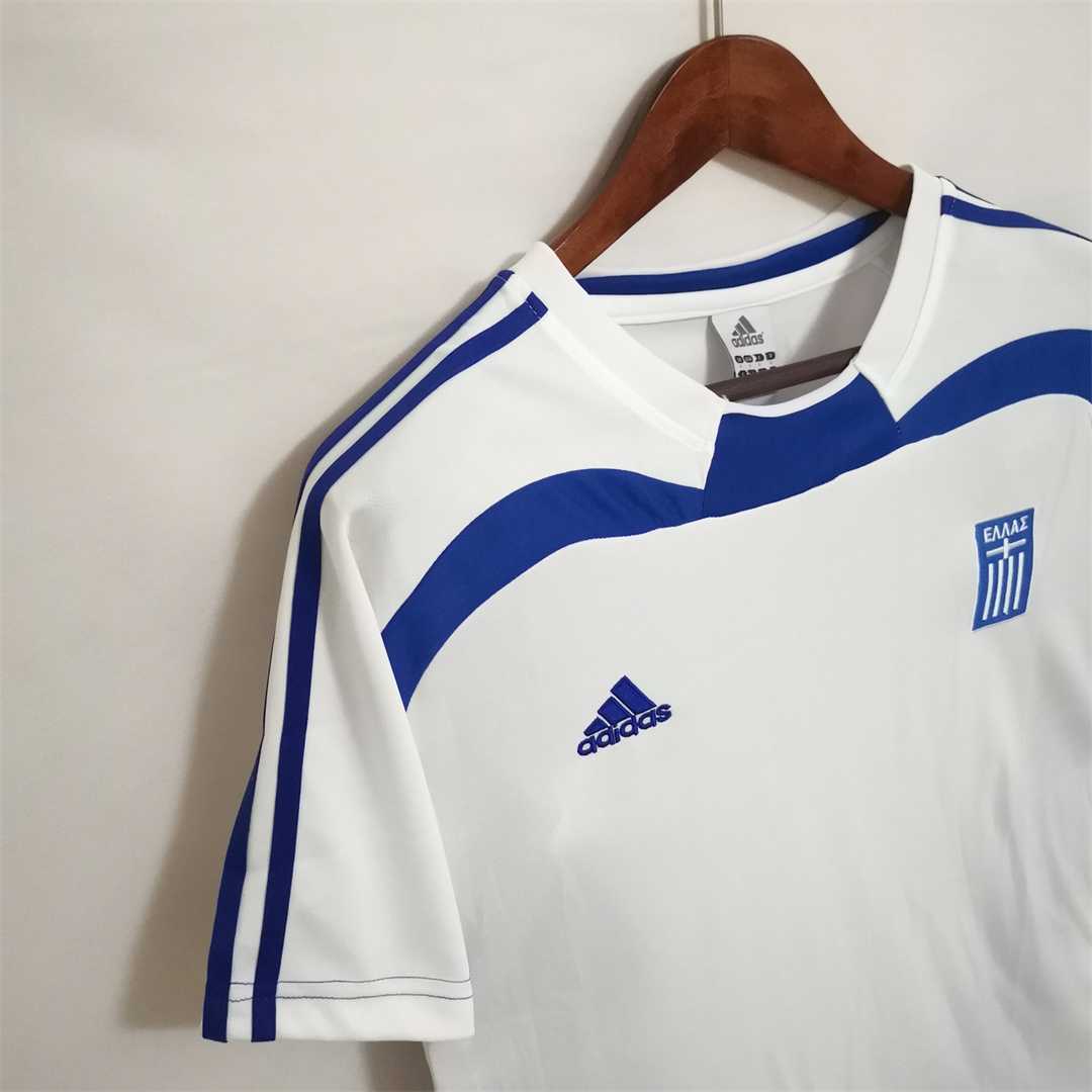 2004 Greece Euro Cup Away Football Retro Jersey - view 6