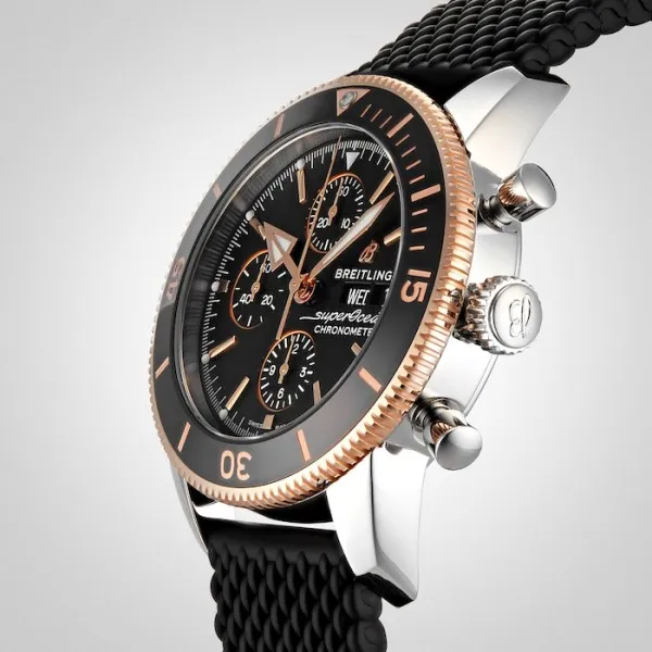 Breitling Superocean Heritage Men Automatic Black Rubber Watch U13313121B1S1 - gallery