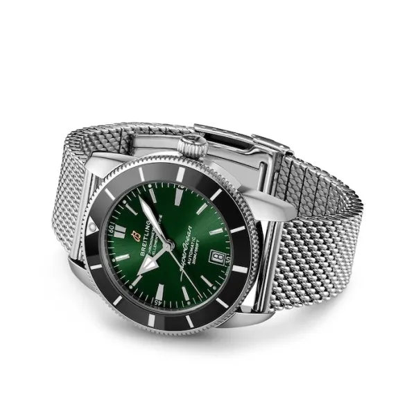 Breitling Superocean Heritage Men Automatic Green Stainless Steel Watch AB2010121L1A1 - gallery