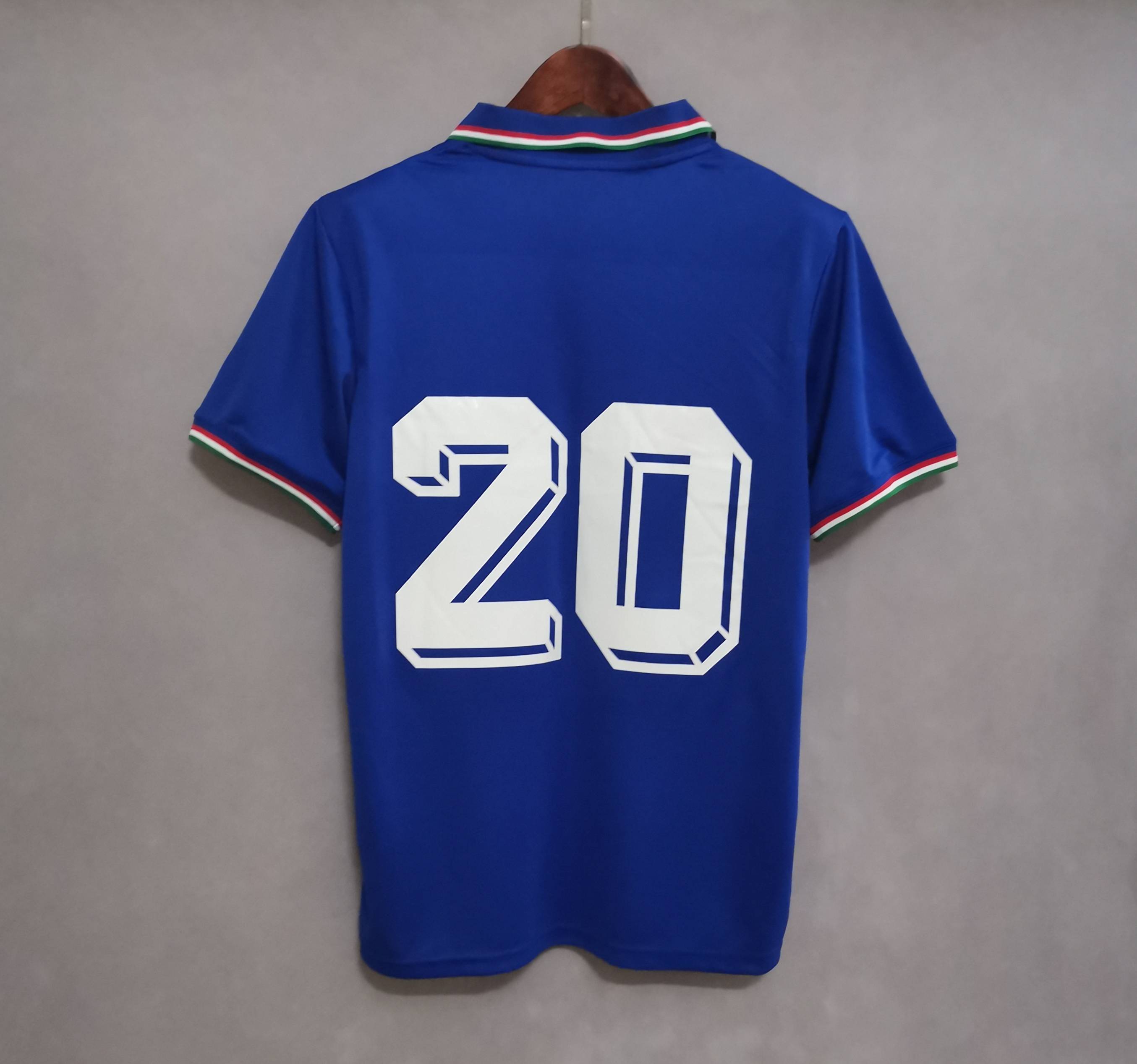1982 Italy Home World Cup Retro Jersey - view 10