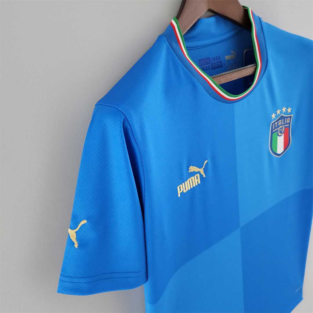 2022/23 Italy Home Jersey Fan Version - view 4