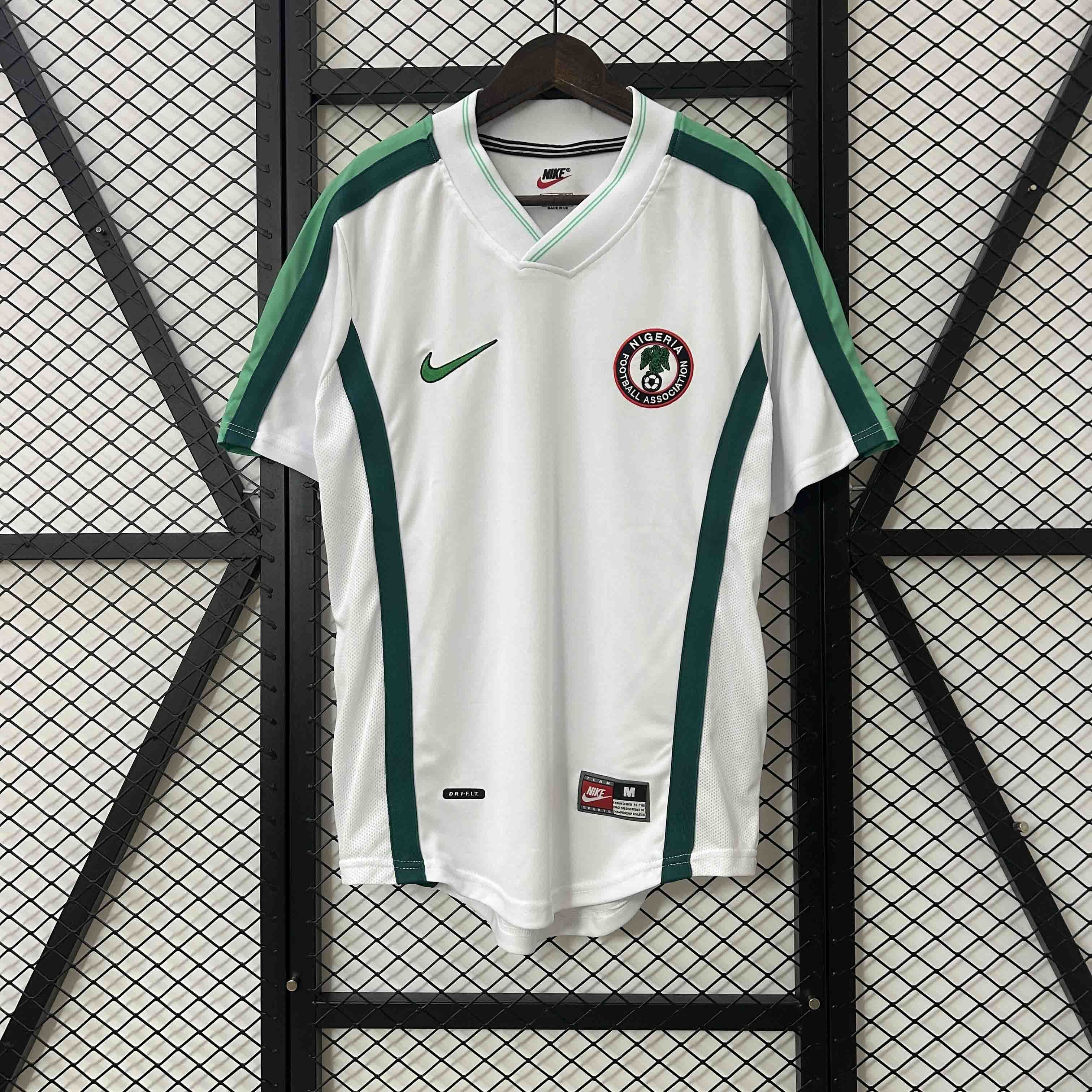 1998 Nigeria Away World Cup Retro Jersey