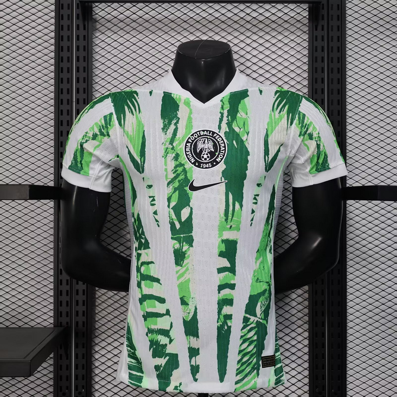 25-26 Nigeria Home Soccer Jersey Player Version