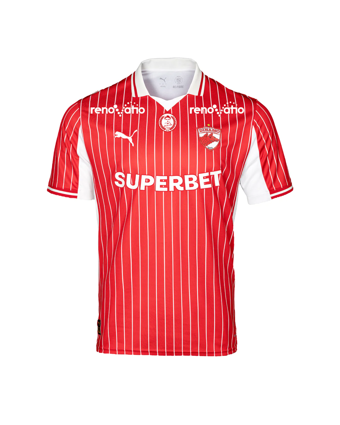 25-26 FC Dinamo București Home Soccer Jersey - view 4