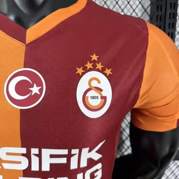 25-26 Galatasaray S.K. Home Soccer Jersey Player Version - view 4