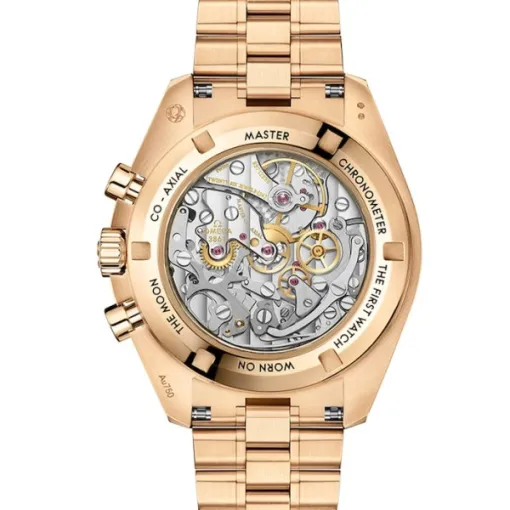 Omega Speedmaster Men Automatic Gold 18ct Yellow Gold Watch O31060425099002 - gallery