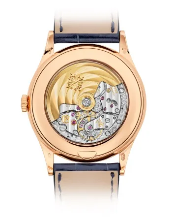 Patek Philippe Complications Rose Gold Diamond   Blue Dial 5396R-015 - gallery