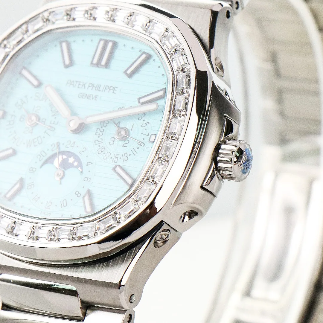 Patek Philippe Blue Nautilus Watch 5740/1G - gallery