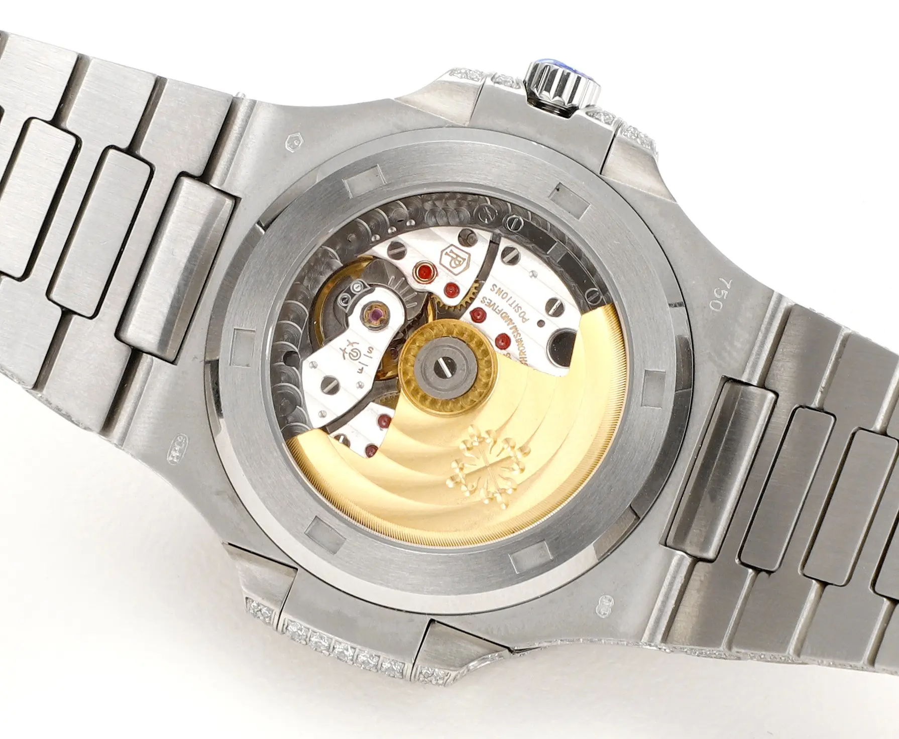 Patek Philippe Nautilus Full Star Platinum Watch - gallery