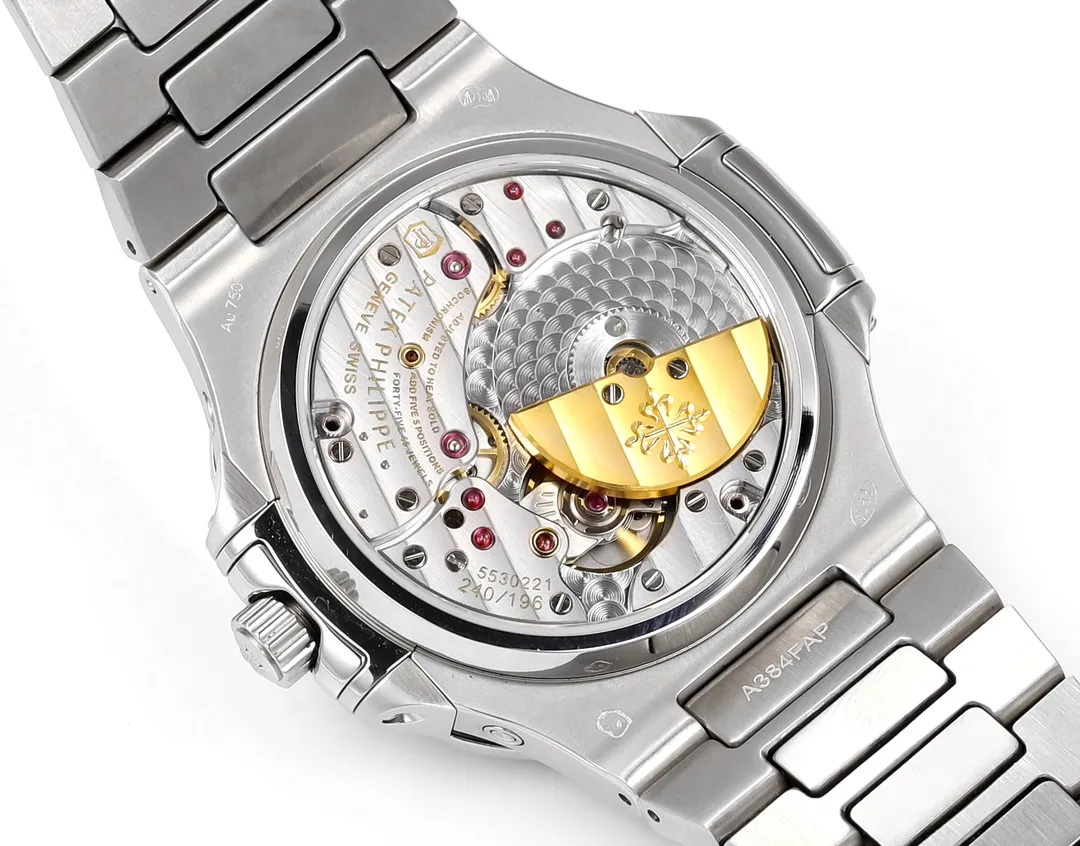 Patek Philippe Nautilus Grey Complication Watch - gallery