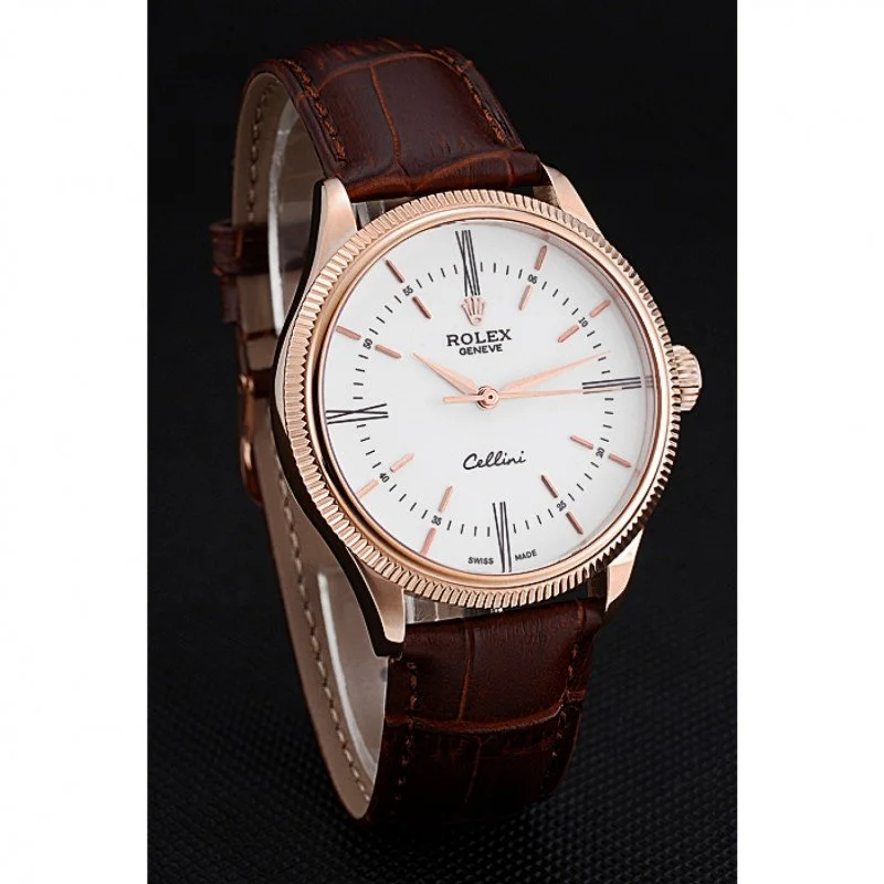 Superclone Rolex Cellini 39mm White Dial 622655 - gallery