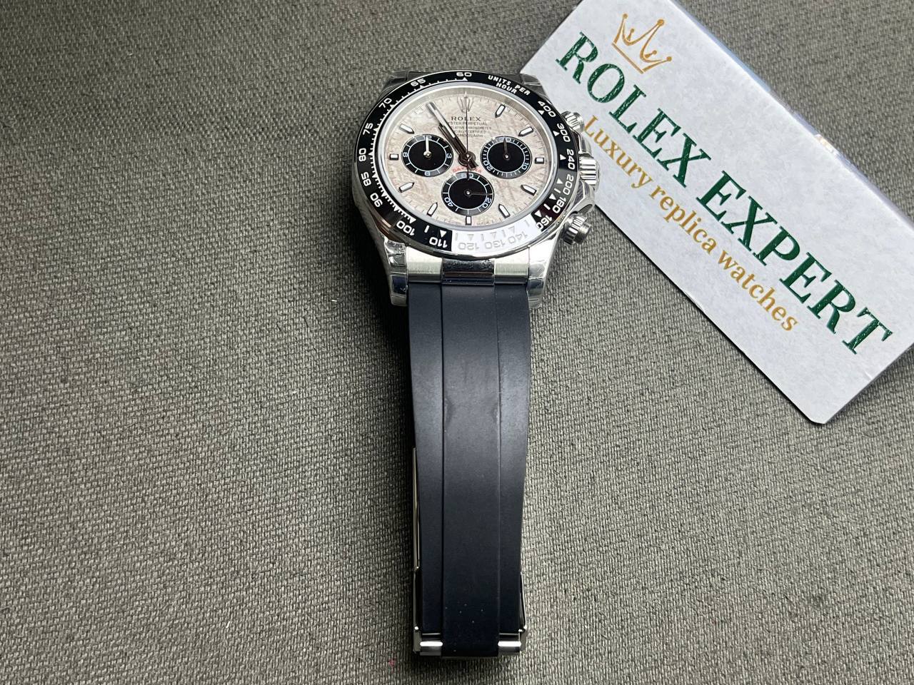 Superclone Rolex Daytona 40 mm 126519LN Meteorite Dial - gallery