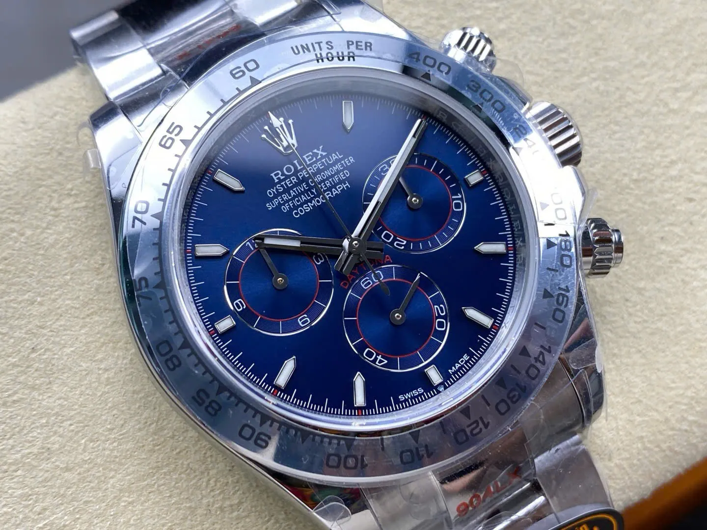 Superclone Rolex Daytona 40 mm 126509 Bright Blue Dial - gallery