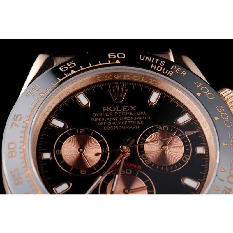 Rolex Daytona 39mm Black Dial REP016831 - gallery