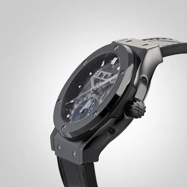 Hublot Classic Fusion Men Automatic Black Alligator Watch 547.CX.0170.LR - gallery