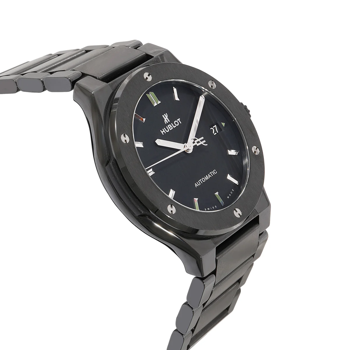 Hublot Classic Fusion Men Automatic Black Ceramic Watch 510.CM.1170.CM - gallery