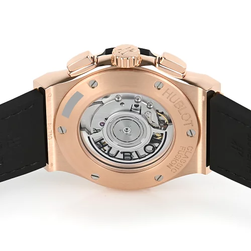 Hublot Classic Fusion Men Automatic Green Alligator Watch 521.OX.8980.LR - gallery