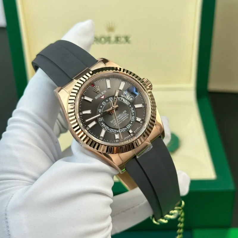 Superclone Rolex Sky-Dweller 42 mm Slate Dial 336235 - gallery