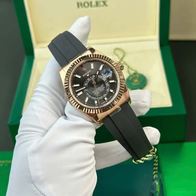 Superclone Rolex Sky-Dweller 42 mm Slate Dial 336235 - gallery
