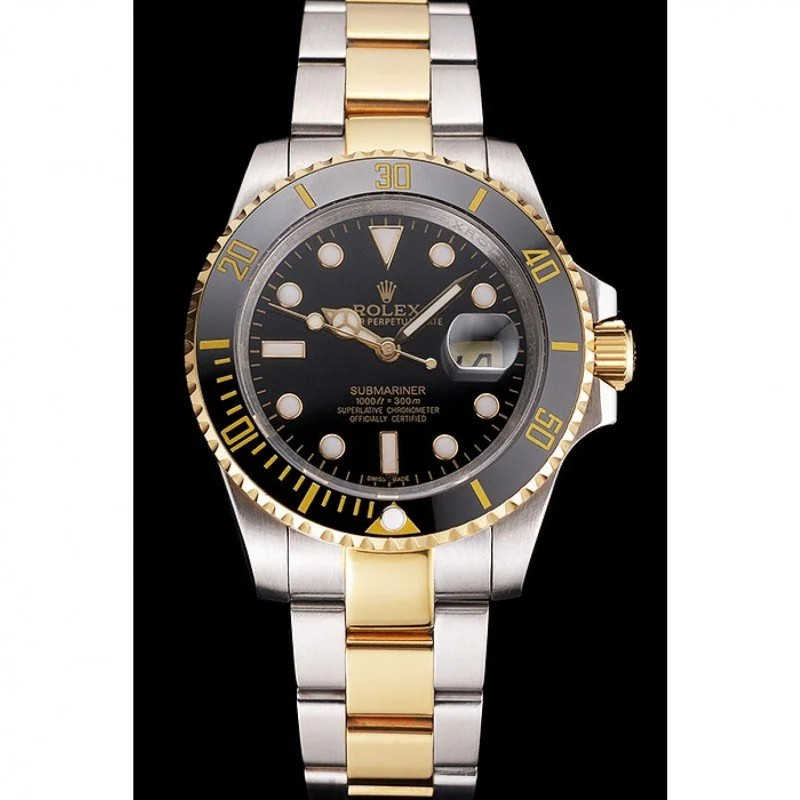 Superclone Rolex Submariner 41mm Black Dial PR16233BG - gallery