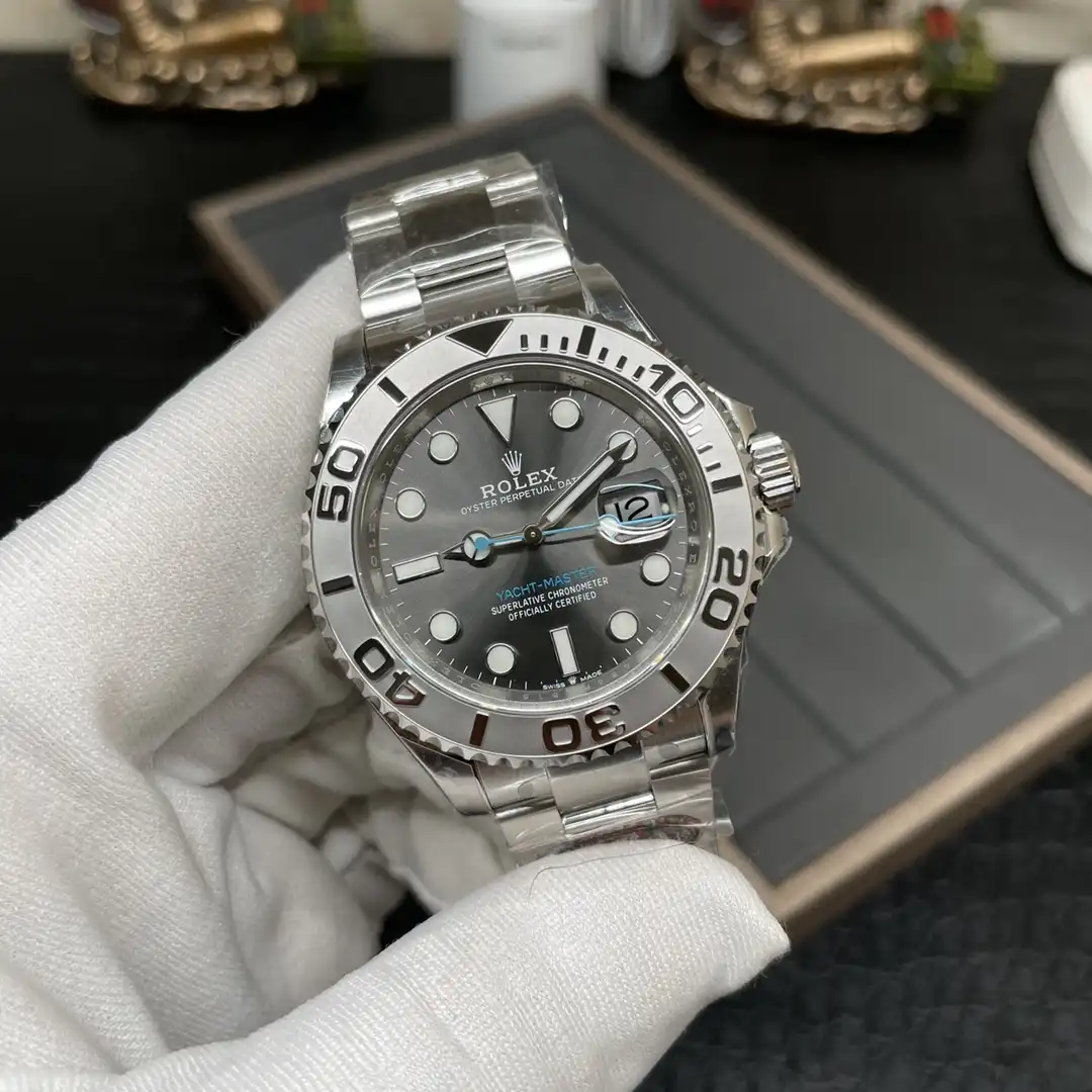 Superclone Rolex Yacht-Master Rhodium Dial 126622 40mm - gallery