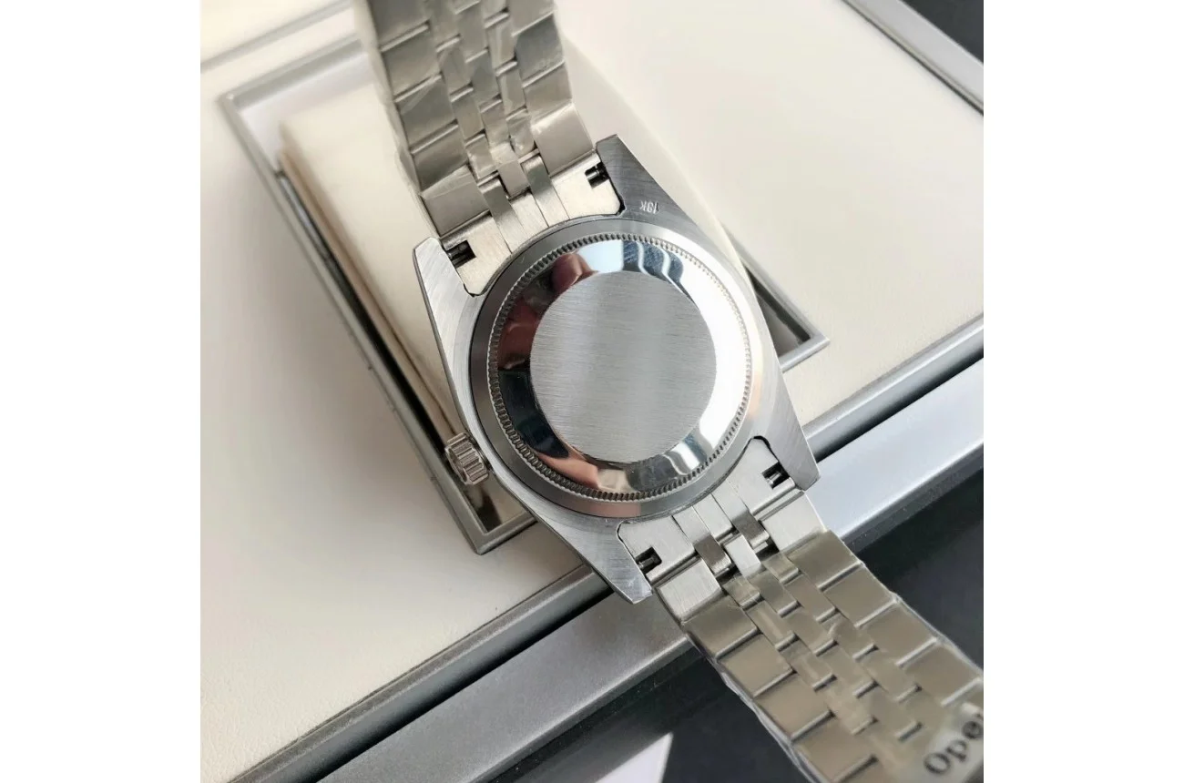 Couple Watches Rolex Datejust 36/28mm SS/SS Jub White/Dial - gallery