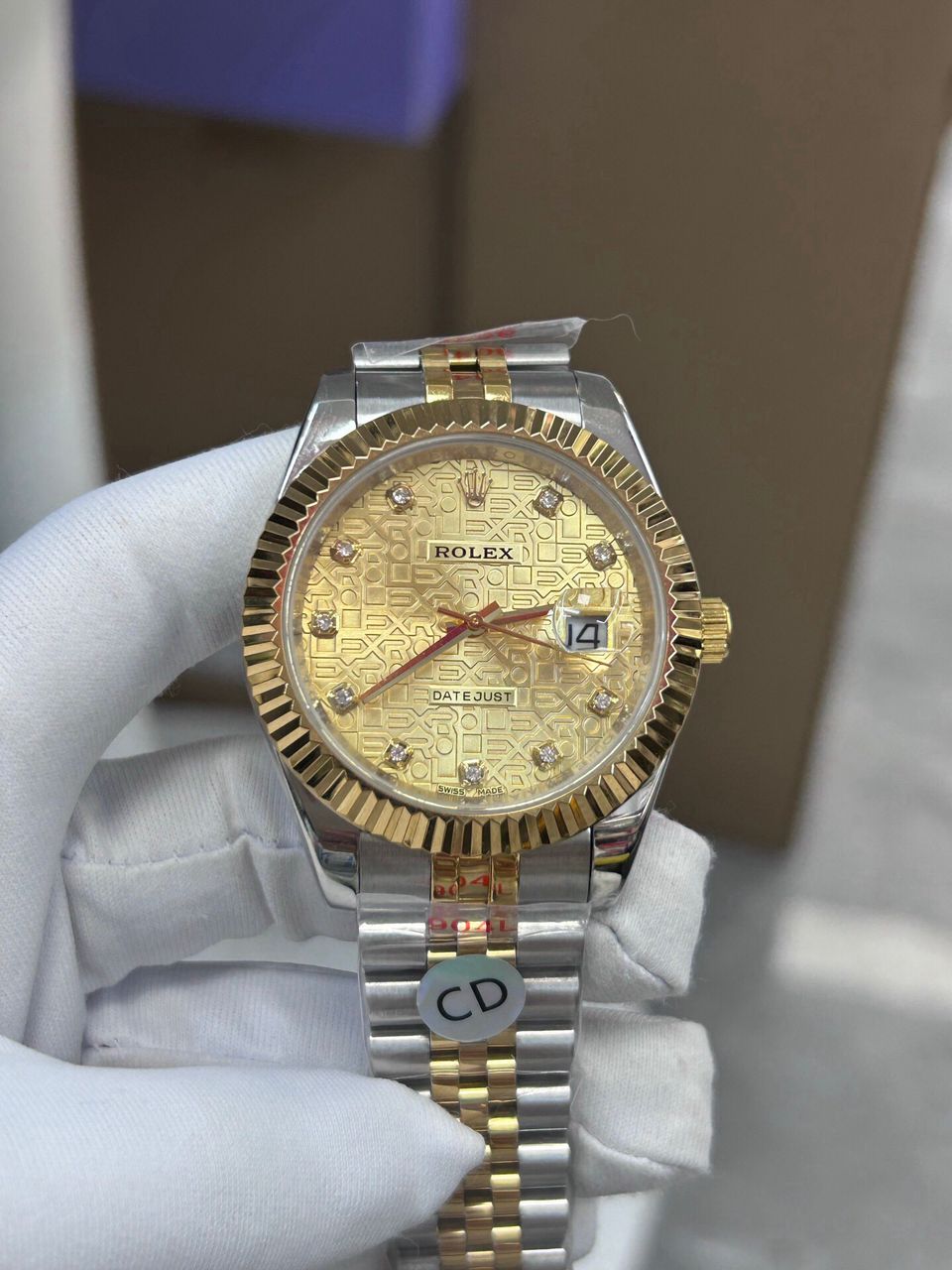 Rolex Datejust Super Clone 41mm Champagne Dial 126233 - gallery