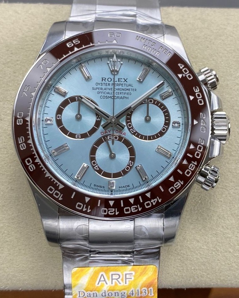 Daytona 126506 RWF 1:1 Best Edition Ice Blue Dial on SS Bracelet JH4131 Super clone