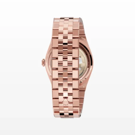 Rolex Super Clone Land Dweller 40mm Everose Gold and Diamonds - gallery