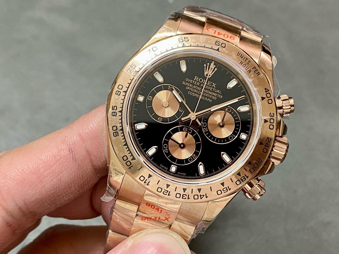 Rolex Daytona Super Clone 16528 Black Dial 40mm - gallery