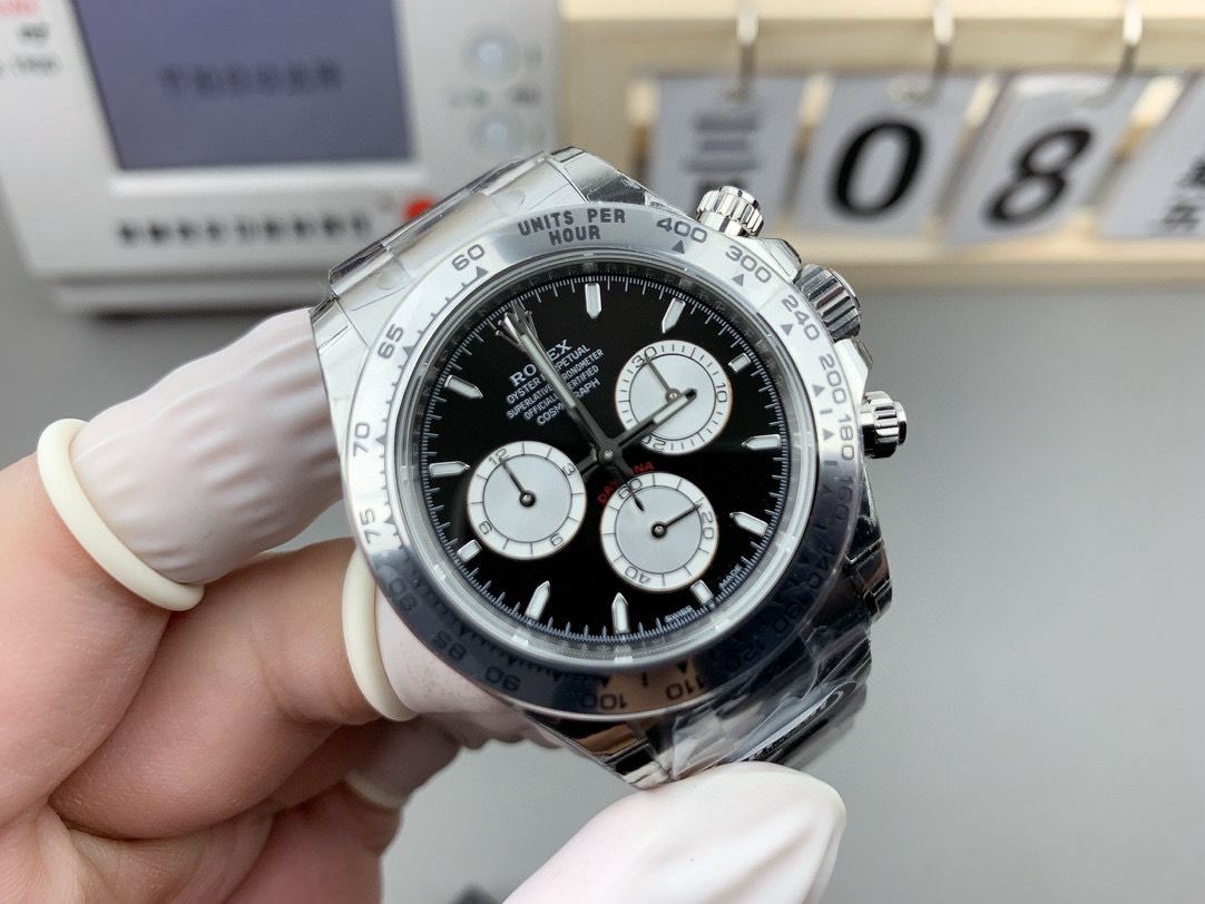 Rolex Daytona Super Clone 116509N Black Dial 40mm - gallery