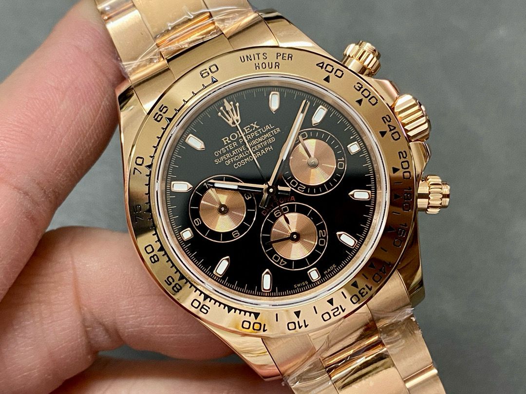 Rolex Daytona Super Clone 116505 Black Dial 40mm - gallery