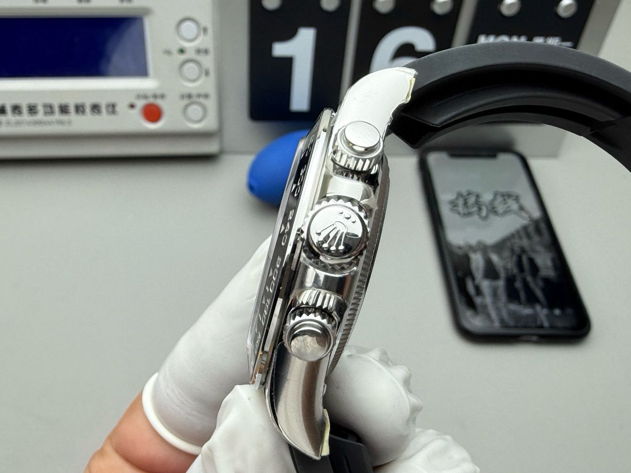 Rolex Daytona Super Clone 116519 Black Dial 40mm - gallery