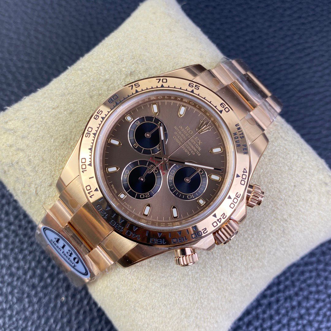 Rolex Daytona Super Clone 126505 Bright Chocolate Dial 40mm - gallery