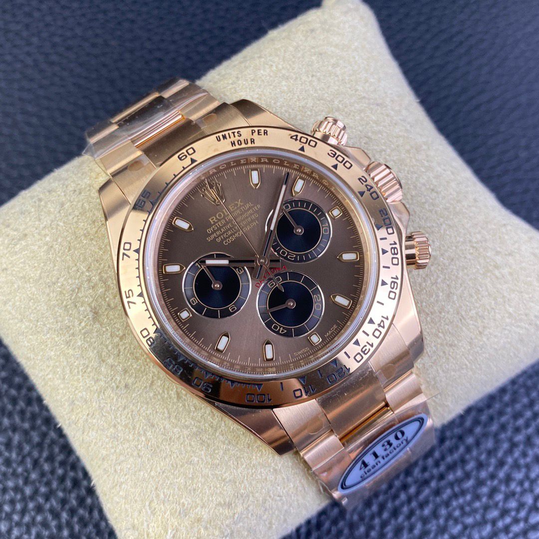 Rolex Daytona Super Clone 126505 Bright Chocolate Dial 40mm - gallery